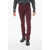CORNELIANI Id Cotton Slim Fit 5 Pockets Pants Burgundy