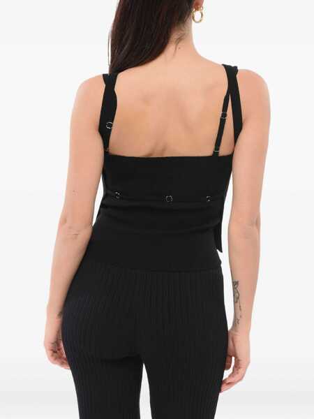 Bluze Armani Emporio Knit Layered Top Black Femei (BM 17945767) 3