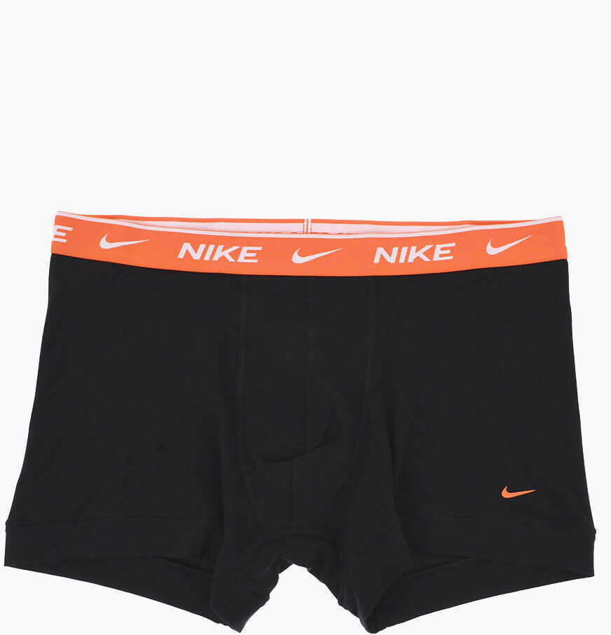 Lenjerie intima Nike Set Of 2 Stretch Cotton Boxer With Logoed Elastic Band Black Barbati (BM 17945791) 3
