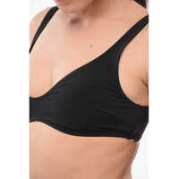 Costume de baie ZIMMERMANN Dama - Sutiene ZIMMERMANN Lycra Separate Scoop Bikini Top Black Femei (BM 17945794) - B-mall.ro