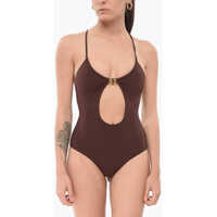 Costume de baie intregi Cut Out One Piece Swimsuit With Braided Detail Femei