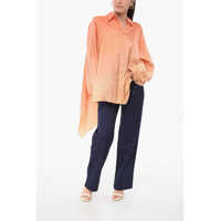 Camasi ZIMMERMANN Dama - Camasi casual ZIMMERMANN Asimmetryc Gradient Shirt Orange Femei (BM 17945827) - B-mall.ro