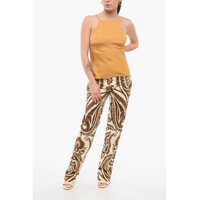 Bluze Calvin Klein Dama - Bluze Calvin Klein Satin Halterneck Top Yellow Femei (BM 17945845) - B-mall.ro