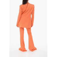 Imbracaminte Dama pagina 628 - Costume HEBE STUDIO Wool Blend Bianca Suit With Falred Fit Pants Orange Femei (BM 17945953) - B-mall.ro