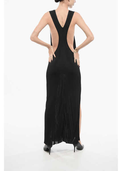 Rochii lungi Philosophy Sleeveless Openback Dress Black Femei (BM 17945965) 2