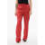 HEBE STUDIO Satin Lover Pants Red