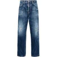 Blugi drepti Distressed Boston Fit Denims 18Cm Femei
