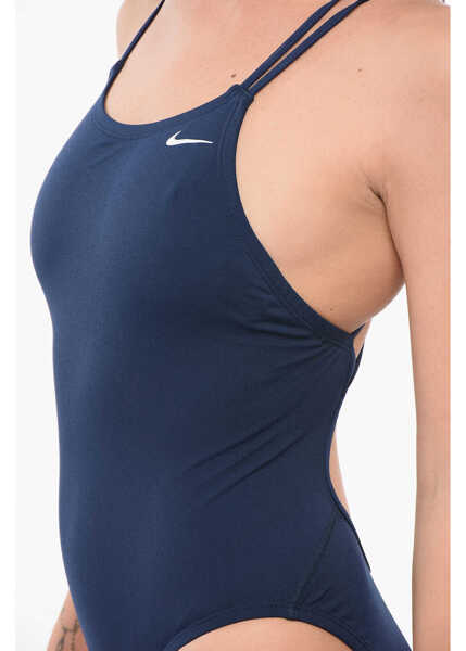 Costume de baie intregi Nike Swim One-Piece Swimsuit With Crossed Straps Blue Femei (BM 17945992) 3