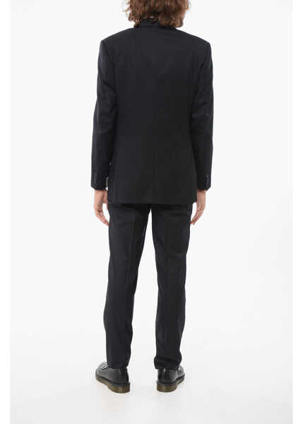 Costume CORNELIANI Cc Collection Extrafine Wool Suit With Flap Pockets Black Barbati (BM 17946004) 4