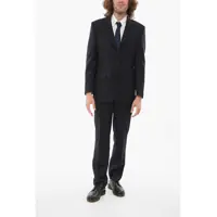Costume Cc Collection Extrafine Wool Suit With Flap Pockets Barbati
