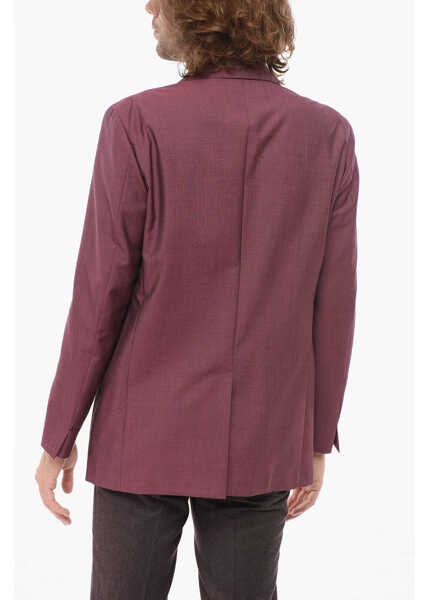 Sacouri CORNELIANI Cc Collection Wool Blend Reset Half-Lined Blazer Pink Barbati (BM 17946019) 2