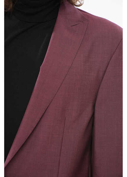 Sacouri CORNELIANI Cc Collection Wool Blend Reset Half-Lined Blazer Pink Barbati (BM 17946019) 3