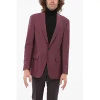 Sacouri Cc Collection Wool Blend Reset Half-Lined Blazer Barbati