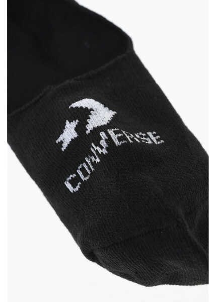 Sosete Converse Set Of 3 Solid Color Ultra Low Socks With Contrasting Logo Black Femei (BM 17946031) 3