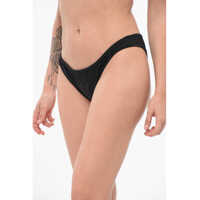 Bikini Solid Color Bikini Bottom With Contrasting Detail Femei