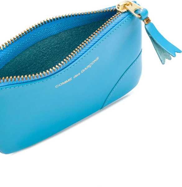 Portofele Comme des Garons Leather coin Purse NAVY Barbati (BM 17946076) 3