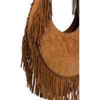Genti STAUD Dama - Genti de umar STAUD Moon Shoulder Bag TAN FRINGE Femei (BM 17946115) - B-mall.ro