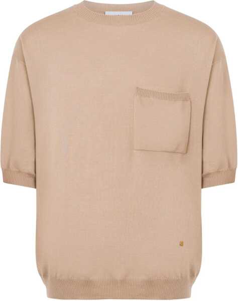 Pulovere Moschino Wool And Silk Sweater BEIGE Barbati (BM 17946211) 1