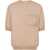 Moschino Wool And Silk Sweater BEIGE