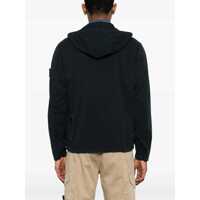 Geci Parka pentru Barbati - Geci Parka Stone Island Hooded Jacket BLUE Barbati (BM 17946256) - B-mall.ro