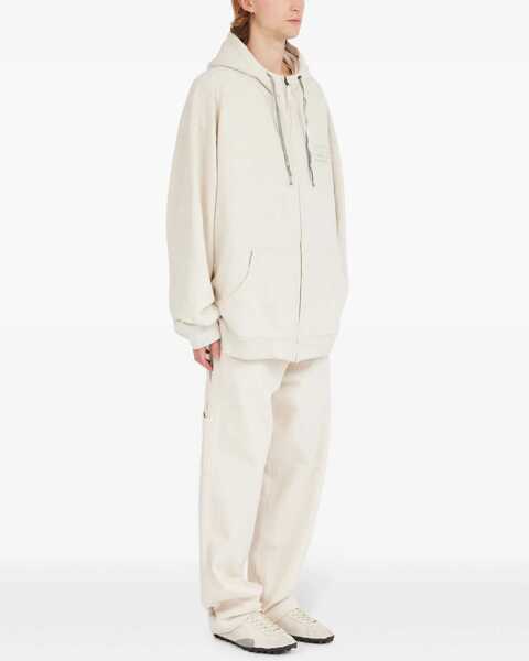 Bluze de trening Maison Margiela Sweatshirt With Logo IVORY Barbati (BM 17946262) 3