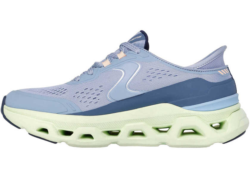 Sneakers SKECHERS Slip-ins Glide-Step - Altus Blue Multi Blue Femei (BM 17980594) 3