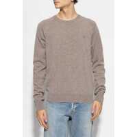 Pulovere Saint Laurent pentru Barbati - Pulovere Saint Laurent Saint Laurent Cassandre Cashmere Sweater Brown Barbati (BM 17980932) - B-mall.ro