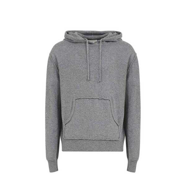 Bluze de trening Maison Margiela Maison Margiela Wool And Cashmere Sweatshirt Gray Barbati (BM 17980965) 3