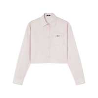 Camasi Versace Light Pink Shirt With Chest Pocketl Femei