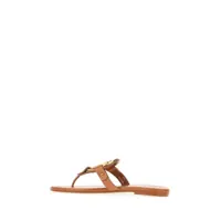 Pantofi Tory Burch Dama - Pantofi cu toc Tory Burch Tory Burch Sandals BROWN Femei (BM 17981343) - B-mall.ro