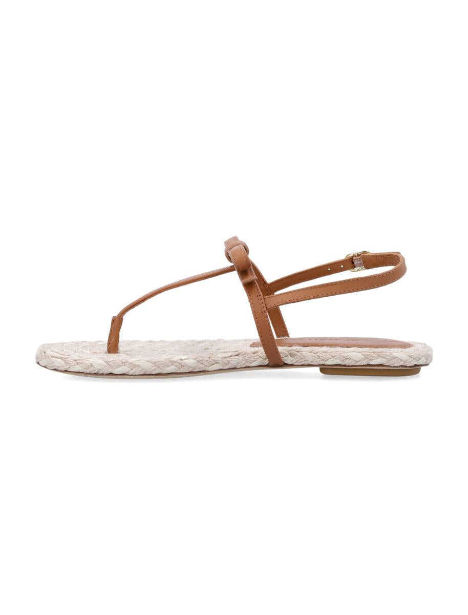 Espadrile Stuart Weitzman Stuart Weitzman Felicity Espadrillas Thong Sandals MACCHIATO NATURAL Femei (BM 17982183) 3