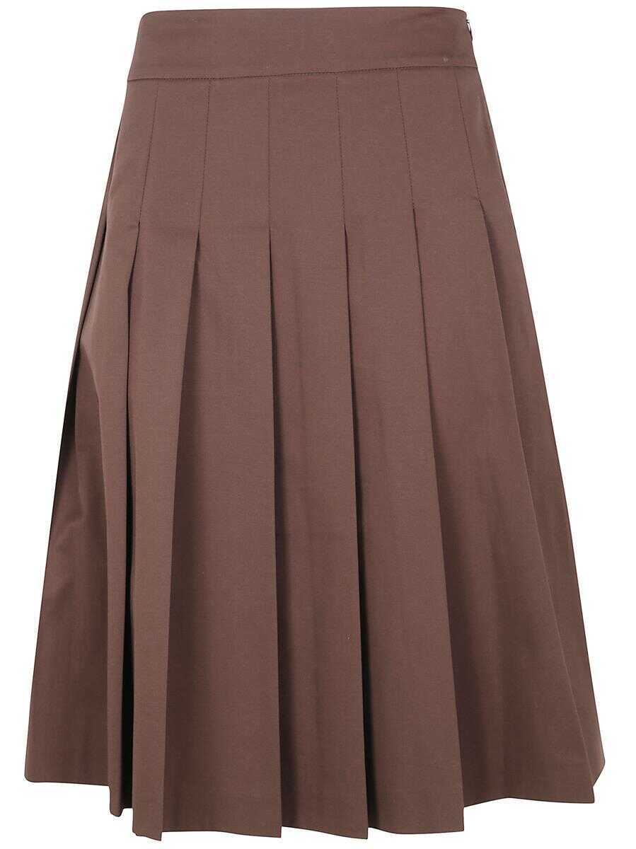 Fuste DR. HOPE Dr. Hope Mini Skirt Clothing BROWN Femei (BM 17982417) 1
