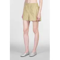 Imbracaminte Dama pagina 345 - Pantaloni casual AMI Paris AMI Paris Shorts GREEN Femei (BM 17982558) - B-mall.ro