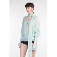 Imbracaminte Dama pagina 632 - Bluze Blumarine Blumarine Blouse GREEN Femei (BM 17982768) - B-mall.ro