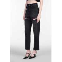 Imbracaminte Dama pagina 345 - Blugi AREA Area Jeans Black Femei (BM 17982834) - B-mall.ro