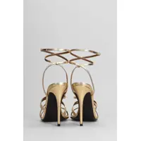 Sandale Giuseppe Zanotti Dama - Sandale Giuseppe Zanotti Giuseppe Zanotti Intrigo Strap 105 Sandals GOLD Femei (BM 17982840) - B-mall.ro
