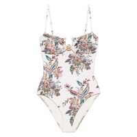 Costume de baie Zimmermann Rhiannon Printed Swimsuit Femei