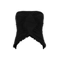 Topuri Saint Laurent Jersey Bustier Top Femei