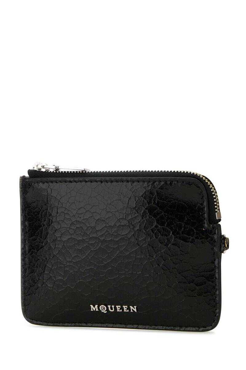 Portofele Alexander McQueen Alexander McQueen Wallets Black Barbati (BM 17983815) 2