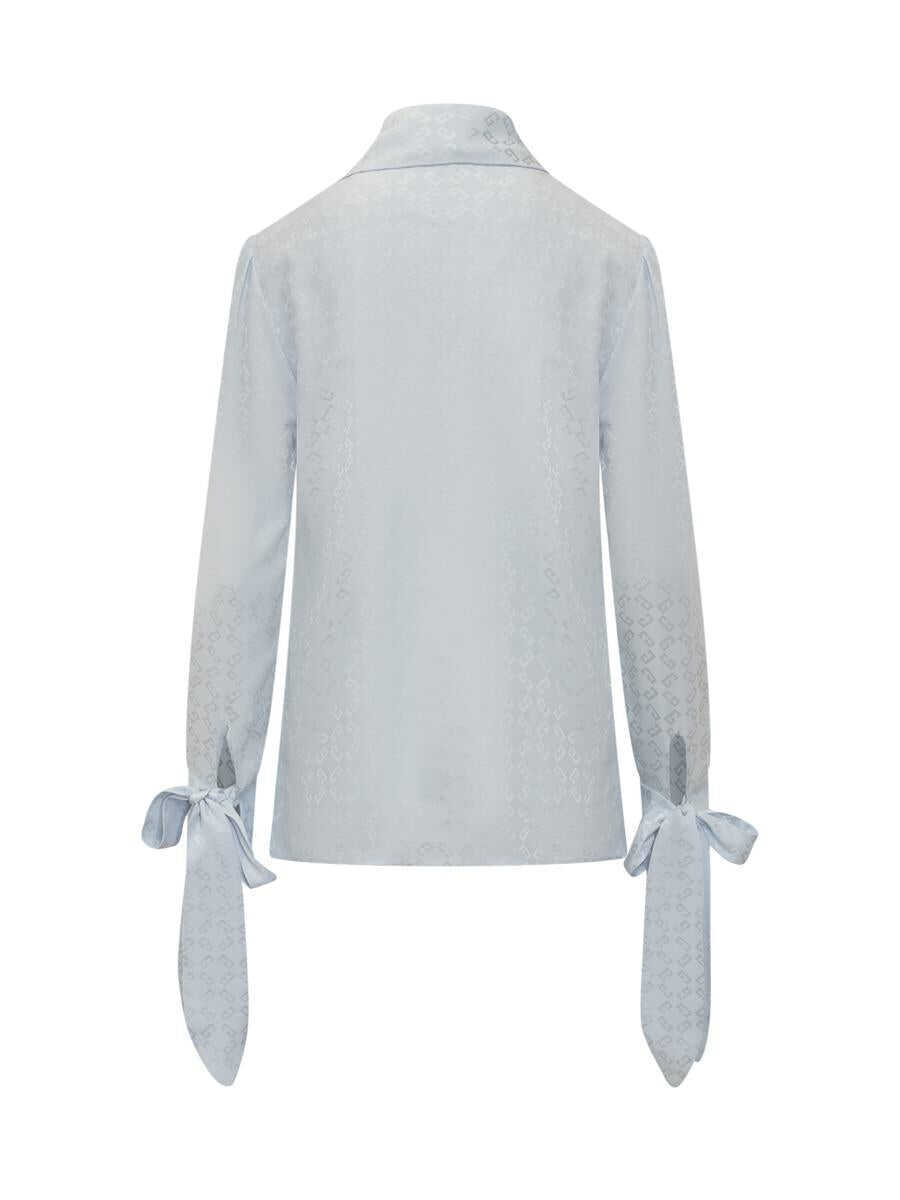 Bluze Givenchy Givenchy Double Blouse BLUE Femei (BM 17984826) 2