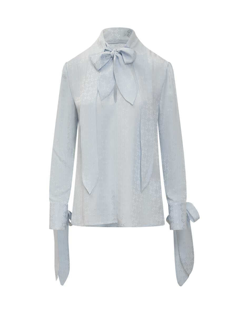 Bluze Givenchy Givenchy Double Blouse BLUE Femei (BM 17984826) 1