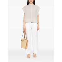 Imbracaminte Fabiana Filippi Dama - Camasi Fabiana Filippi Fabiana Filippi Linen Shirt Beige Femei (BM 17984916) - B-mall.ro