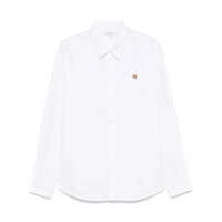 Camasi Maison Kitsuné Fox Head Embroidery Casual Shirt Clothing Barbati
