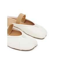 Balerini Maison Margiela Dama - Balerini Maison Margiela Maison Margiela Leather Tabi Mule WHITE Femei (BM 17987064) - B-mall.ro