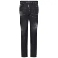 Blugi DSQUARED2 Black Easy Wash Cool Guy Jeans Barbati