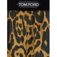 Pantaloni casual Tom Ford Dama - Pantaloni casual Tom Ford Tom Ford Short Pants BROWN Femei (BM 17987295) - B-mall.ro
