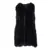 Ermanno Scervino Natural feather vest Black  
