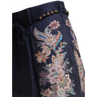 Pantaloni scurti Dama - Pantaloni scurti ZIMMERMANN Rhiannon Tuck Short Blue Femei (BM 17988204) - B-mall.ro