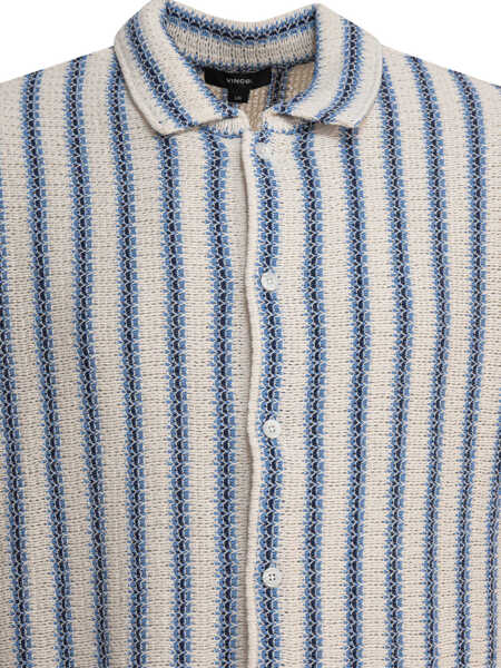 Camasi casual Vince Striped shirt Light blue Barbati (BM 17988459) 3