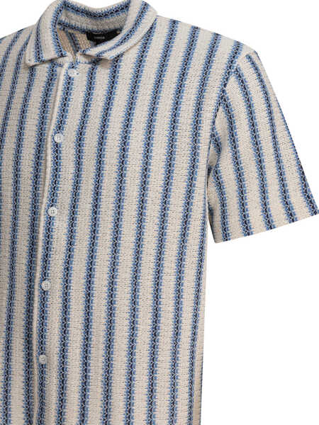 Camasi casual Vince Striped shirt Light blue Barbati (BM 17988459) 4